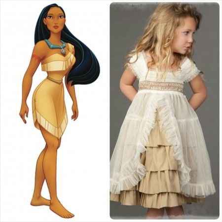 7) Damitas de inspiración Disney