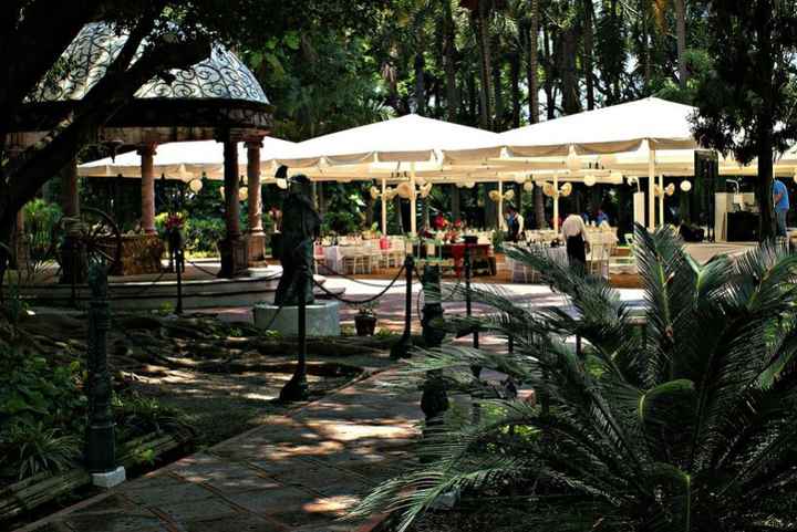 2) Jardín