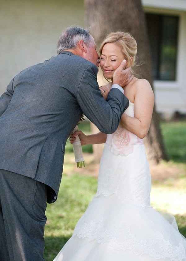 6) First look (y no es con el novio)