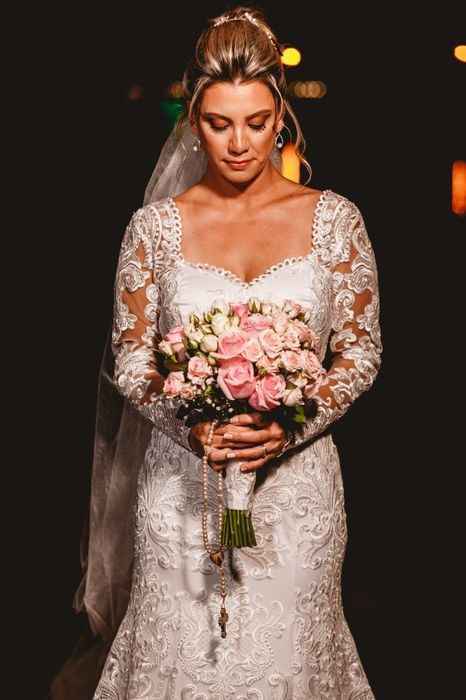 1) escote vestido de novia