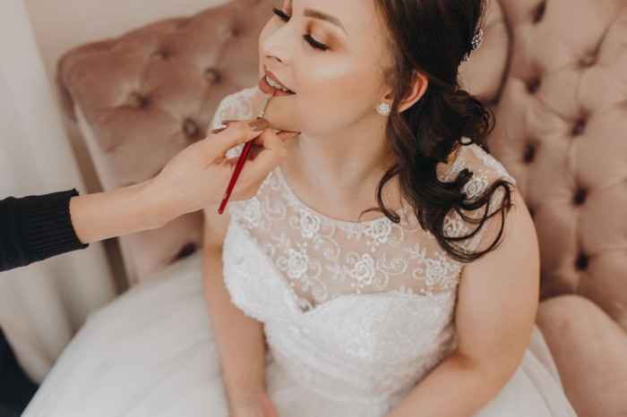 2) escote vestido de novia