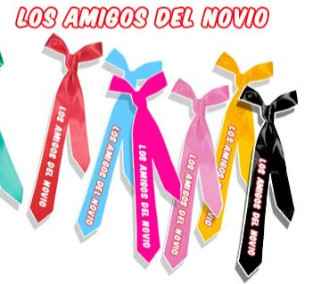 3) corbata novios