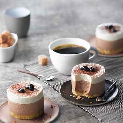 Cheesecake de café