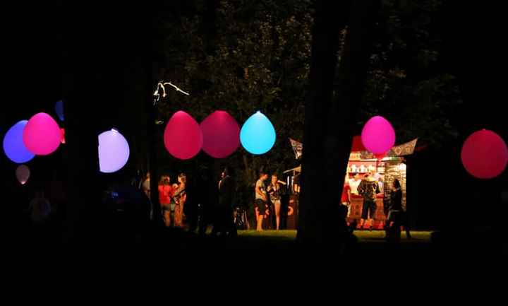 3) globo led