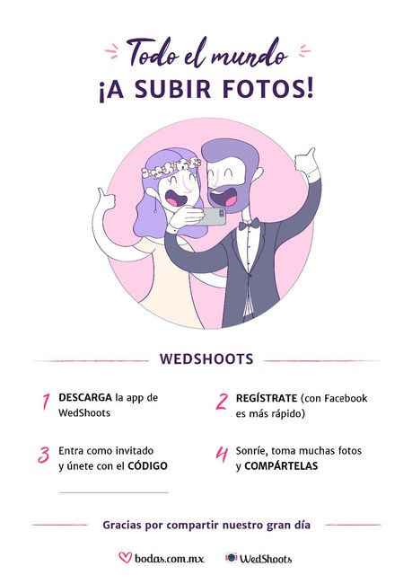 Wedshoots para tus invitados