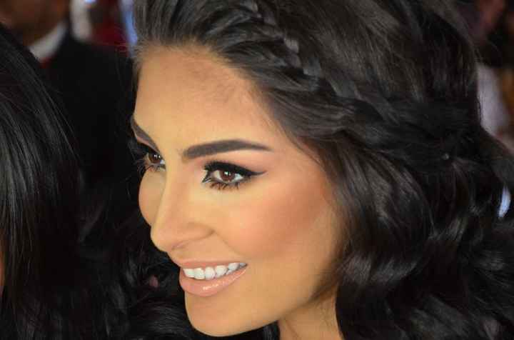 4) trenza para novia