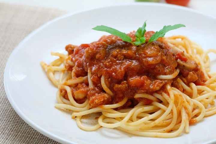 Espaghetti a la boloñesa
