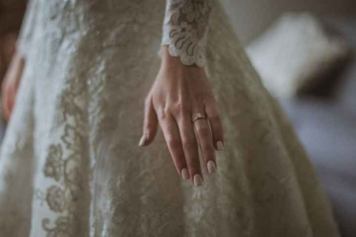 uñas novia