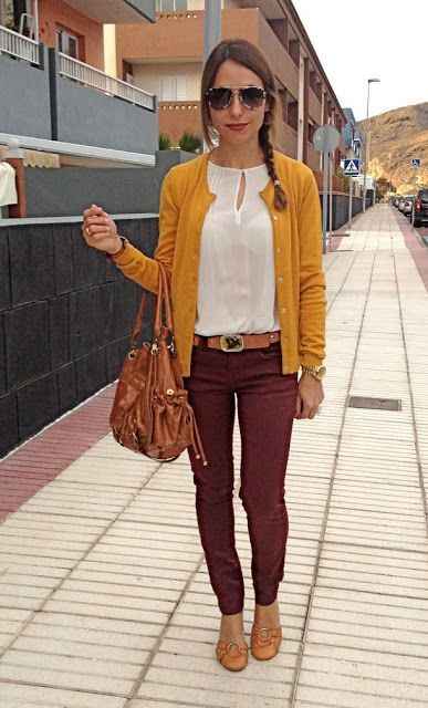 Inspiración Amarillo guinda