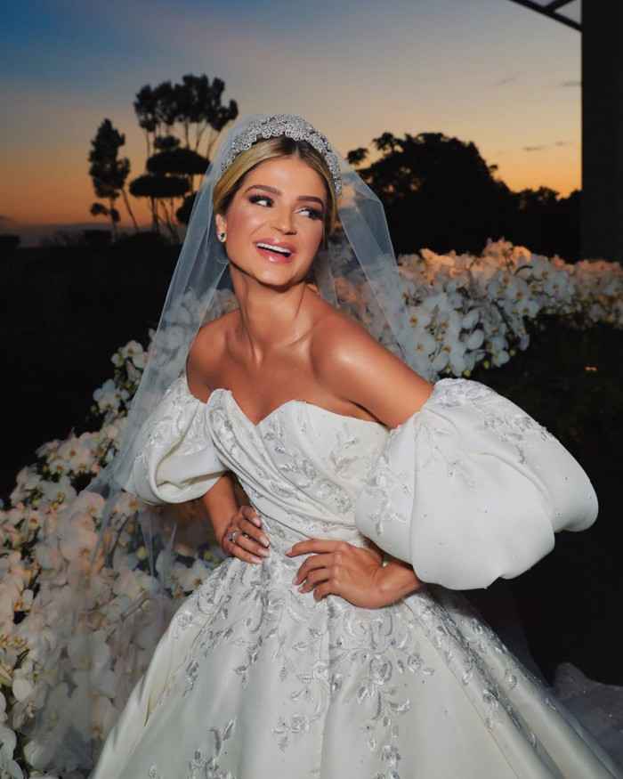 Thássia Naves, vestido de novia