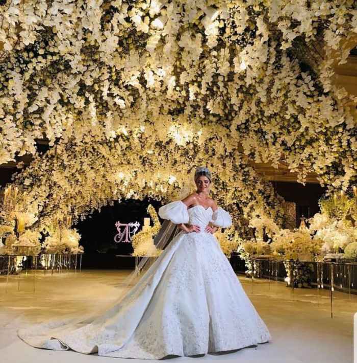 Thássia Naves, vestido de novia