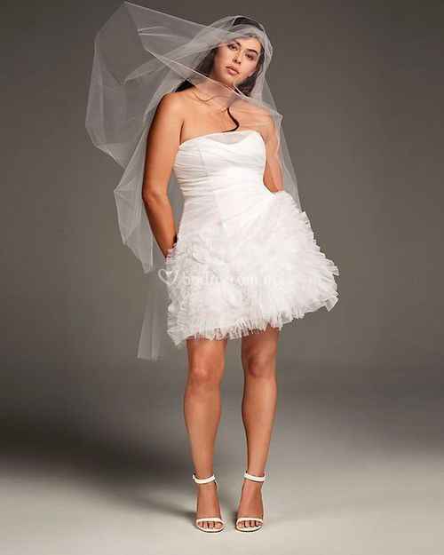 2) Vestido novia David´s Bridal Wwhite by Vera Wang