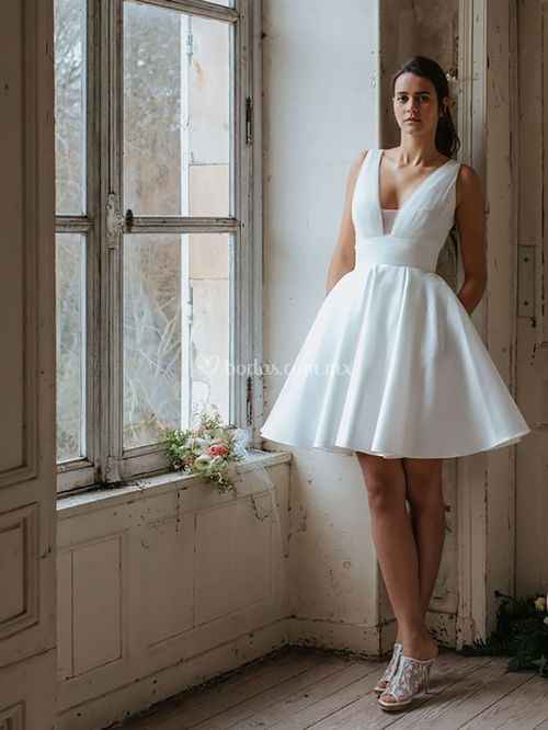 7) Vestido de novia Pour un oui by Cymbeline