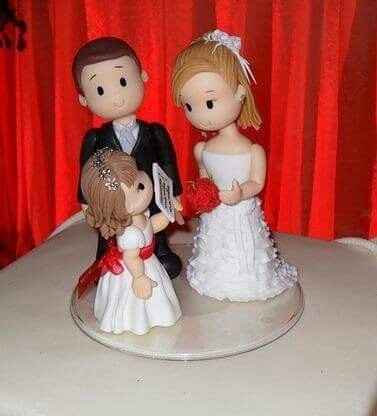 cake topper con hijas