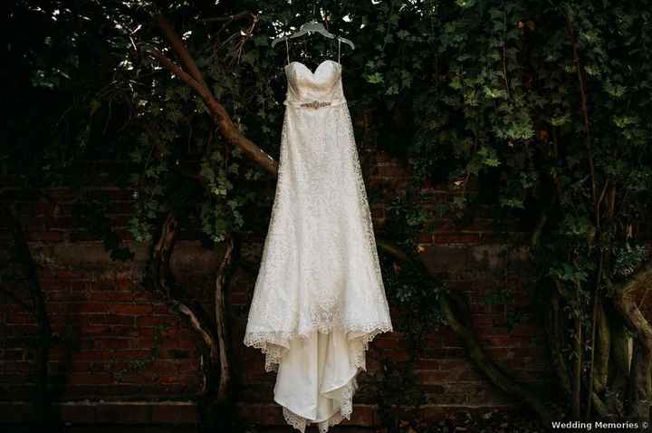 3) Vestido de novia 