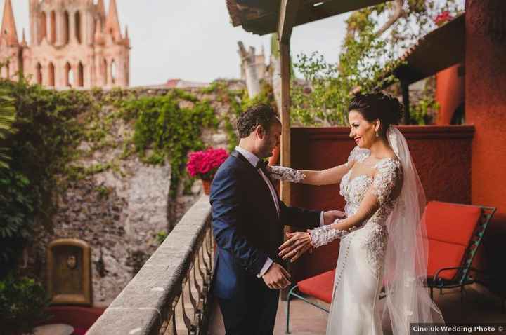 4) Vestido de novia 