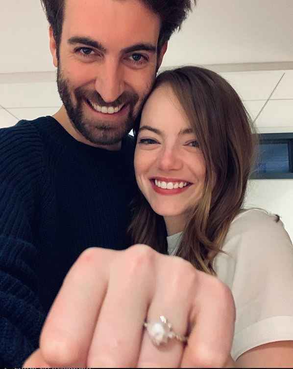 Emma Stone y Dave McCary se anuncian su compromiso