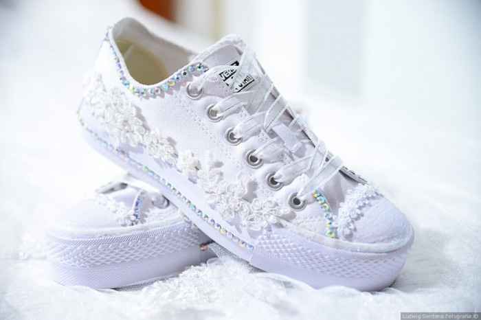 tenis de novia