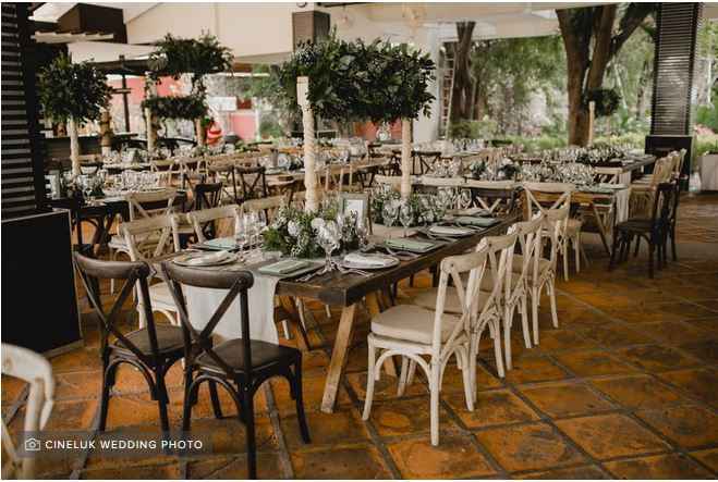 decoracion aire libre foto cineluk wedding photo
