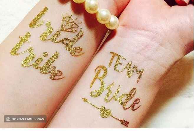 ¡Tatuajes para la boda! 1
