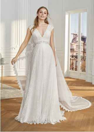 4 vestidos de novias románticos - 1