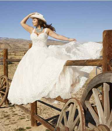4 vestidos de novia estilo country - 3