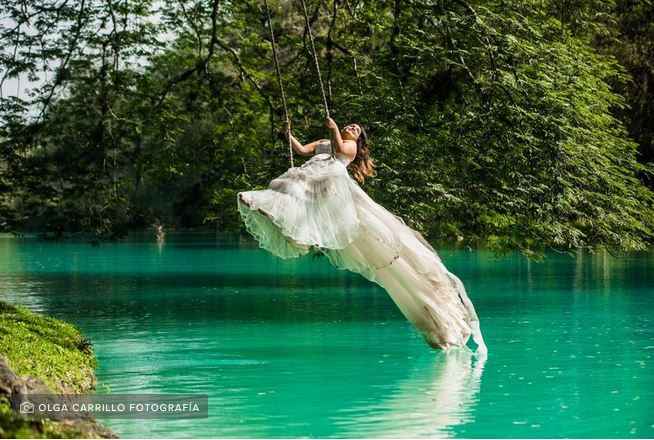 4 ideias para un trash the dress muy cool - 1