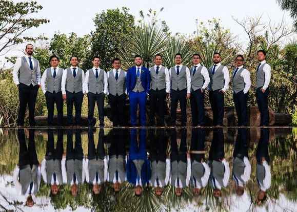 4 looks para los damos / “best men” - 2