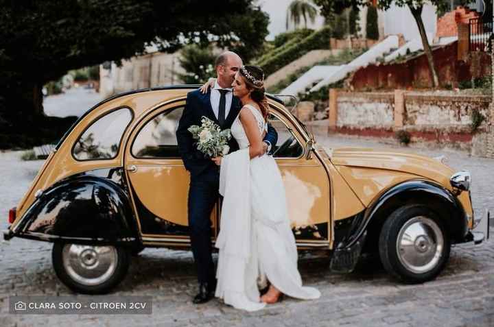 ¿Qué os parece este coche para llegar a la boda? - 1