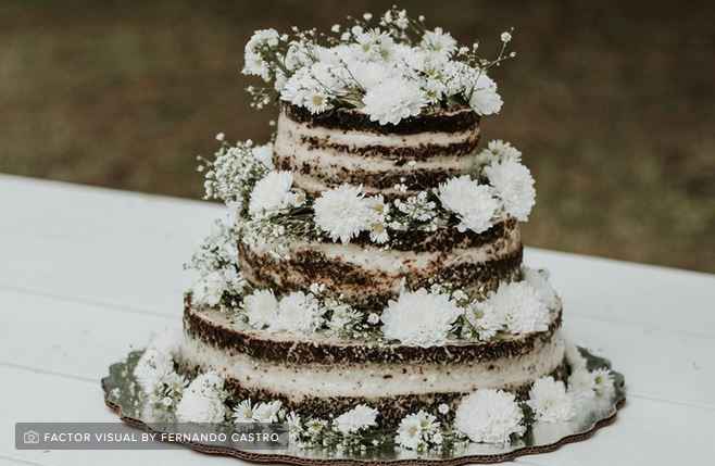 3 pasteles de boda con chocolate - 3