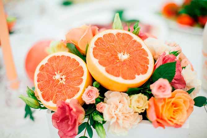 10 inspiraciones para decorar tu boda con frutas - 4