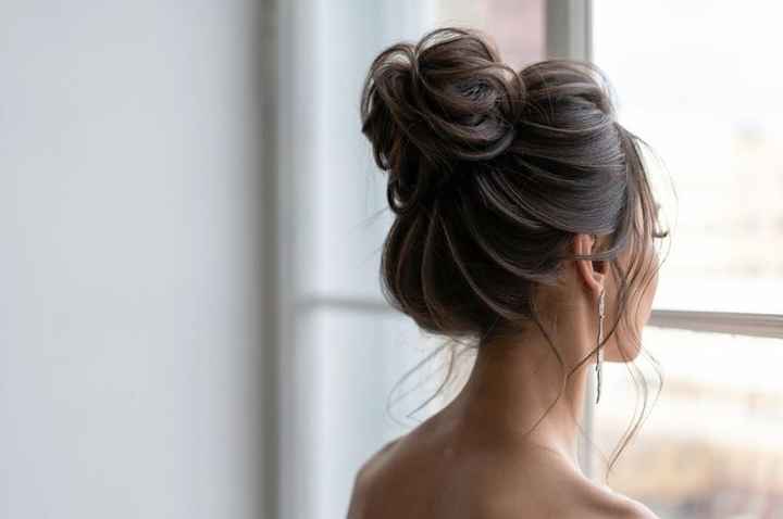 4 peinados recogidos altos para la novia - 3