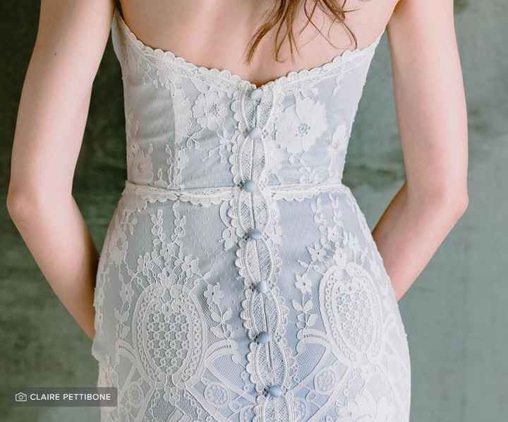 Y sí... ¿tu algo azul es el vestido de novia? - 1