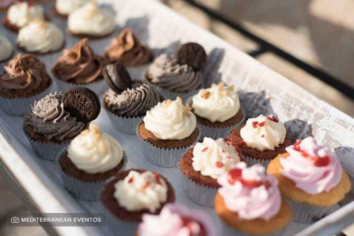 Cantidad de postres en la boda - 1