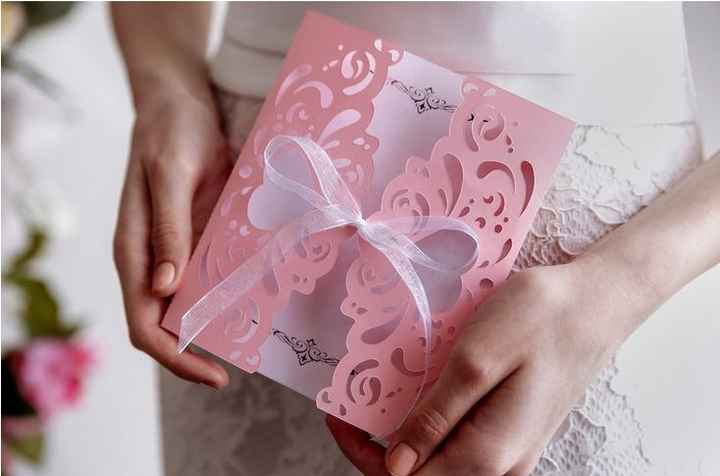 Ideas originales para una invitación de boda casera - 1