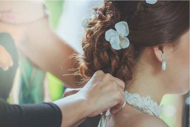 ¡VOTA! Especial encaje: collar de novia - 1