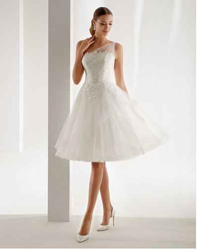 Vestidos de novia corto, ¿te gusta? - 1
