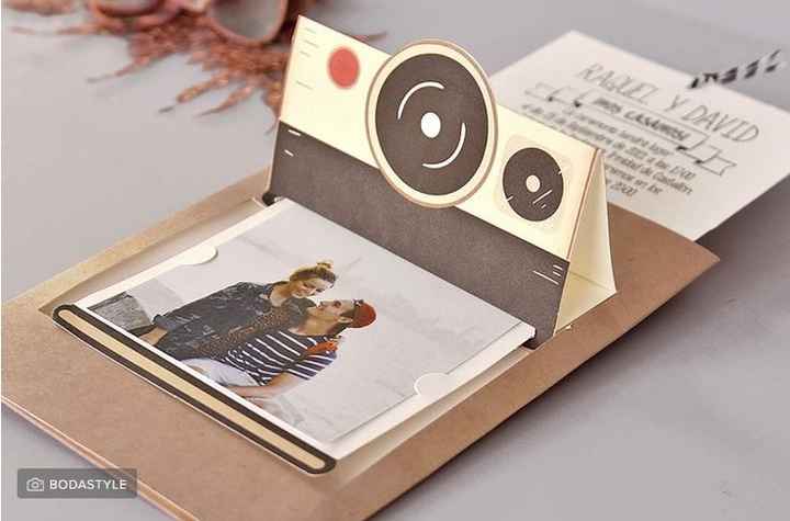 Invitaciones de boda estilo “pop up” - 2
