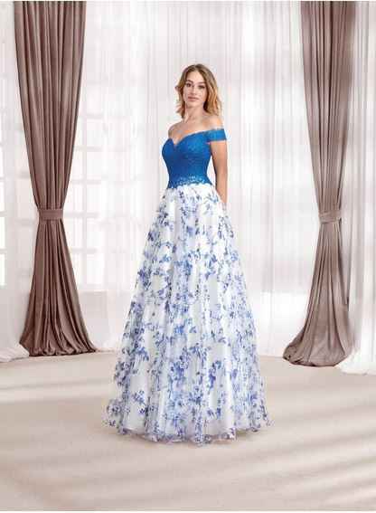 4 vestidos hermosos en color AZUL para brillar en la boda 💙 - 4