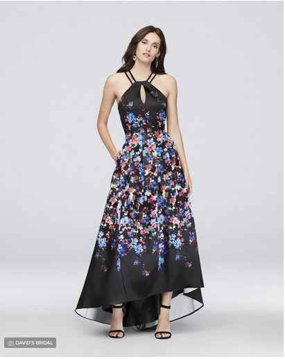 Vestidos de dama: ¿liso o estampado? - 1