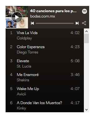 Necesito ayuda con la playlist de la boda - 1