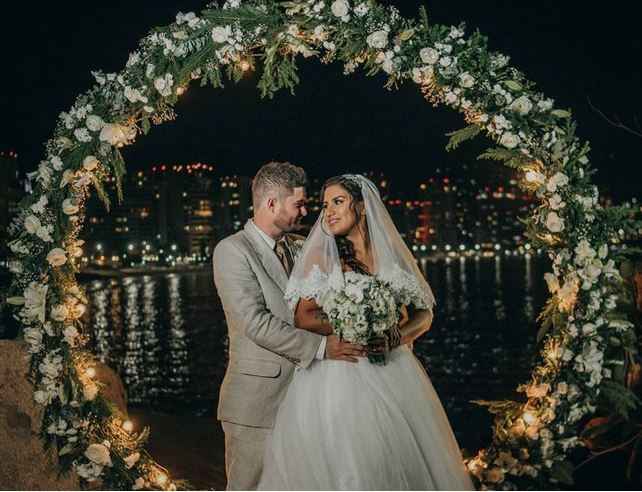 4 arcos de flores para la boda - 4