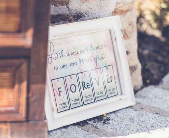 8 Carteles hermosos y decorativos para la boda - 1
