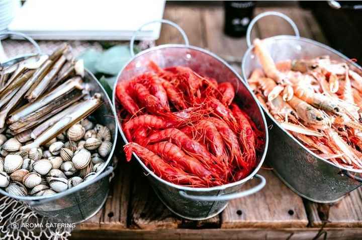 Servir mariscos en la boda: ¿Sí o no? - 1