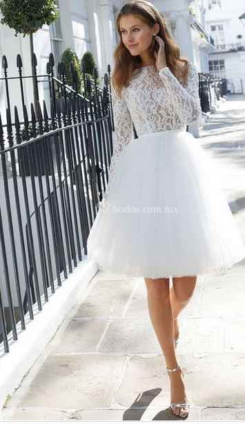 5 vestidos – CORTOS – para una novia 👍👎 - 4
