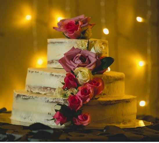5 pasteles de boda con flores - 3