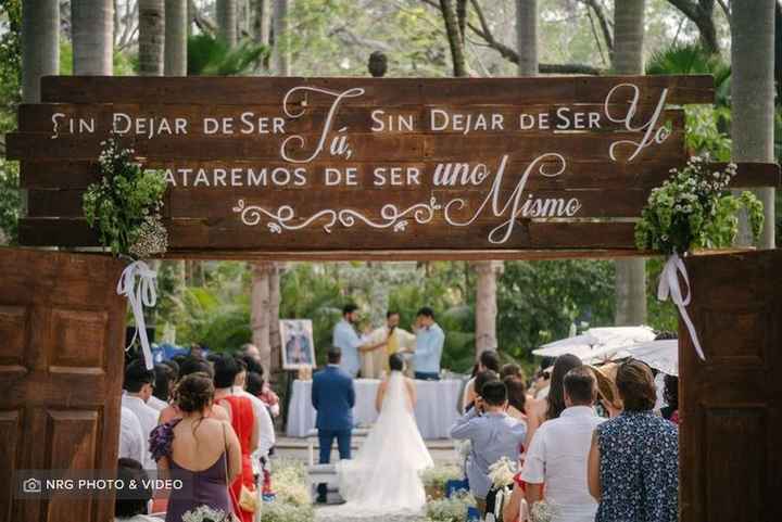 5 inspiraciones para decorar el pasillo de la ceremonia - 5