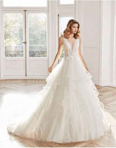 4 vestidos de novia con muchos…¡VOLANTES! - 1