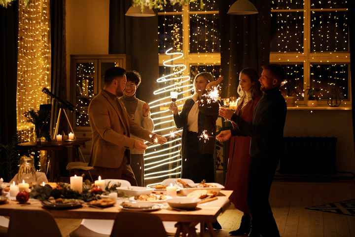 La foto más hermosa de la cena de Navidad fue… - 1