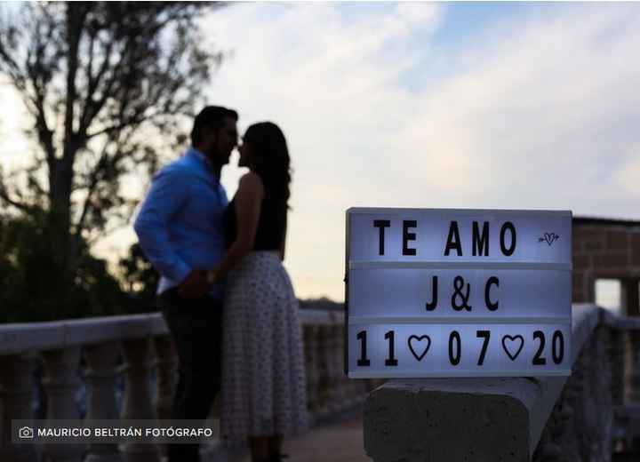 Si te tuvieras que casar en la misma fecha en que se hicieron novios - 1
